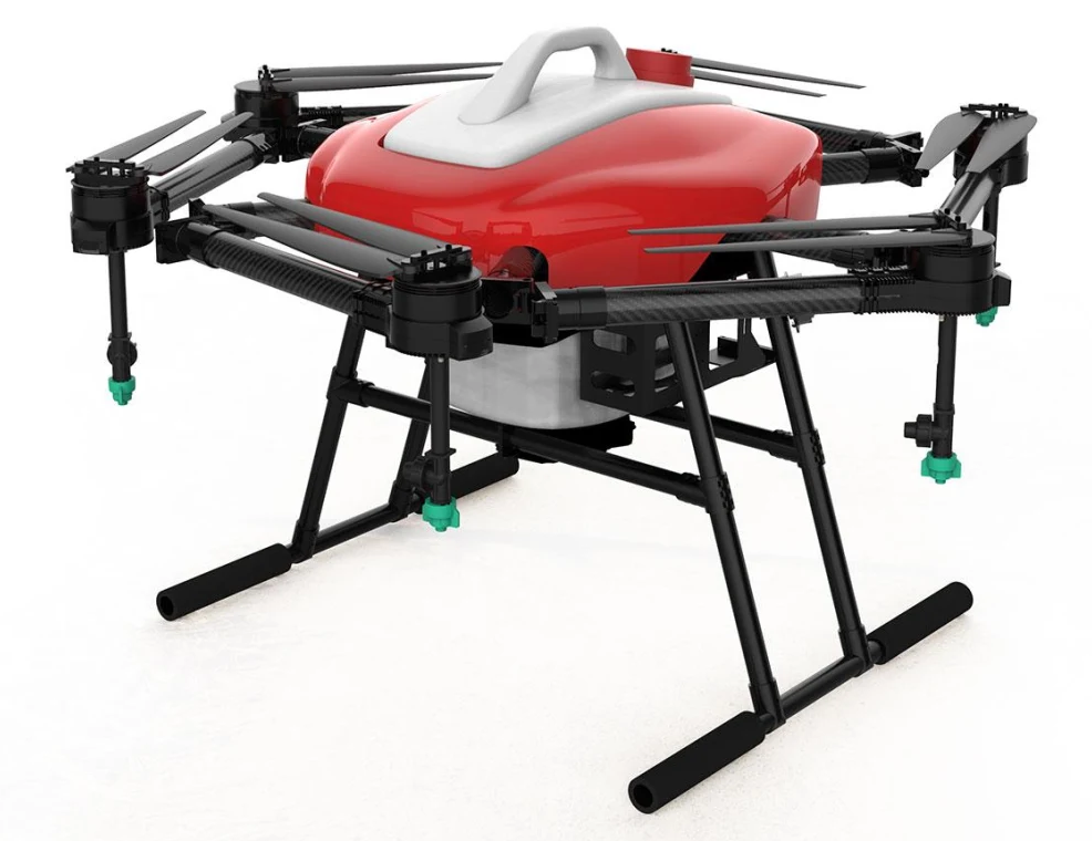 图片[1]-After Sales Service-Provided Fumigation Drone Carbon Fiber Frame Solid Seeds Sprayer Spreader Uav Aircraft-msoen