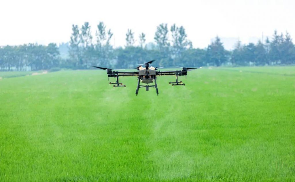 图片[1]-Unmanned aerial vehicles (UAVs) escort wheat, rape and grain and oil harvest-msoen