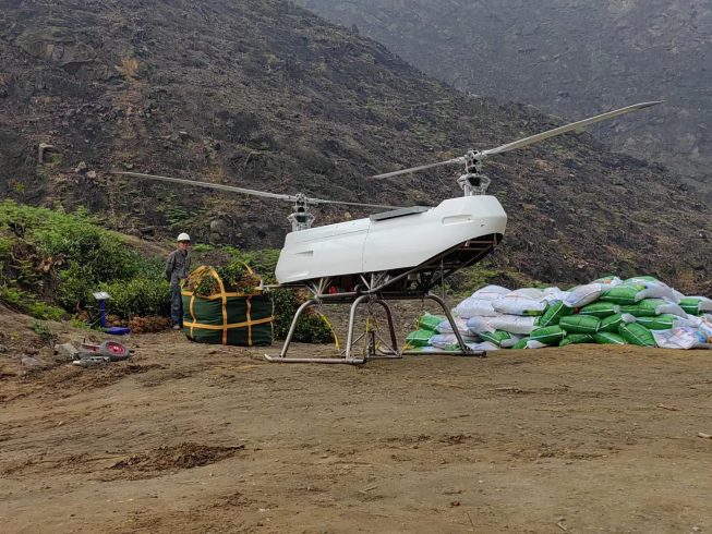 Chongqing: heavy-load unmanned aerial vehicles help restore the forest green after the disaster-msoen