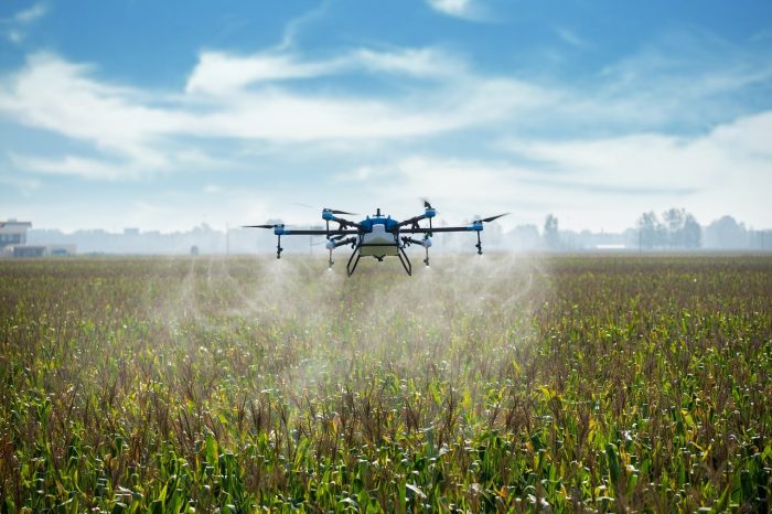 What is the biggest drone for spraying?-msoen