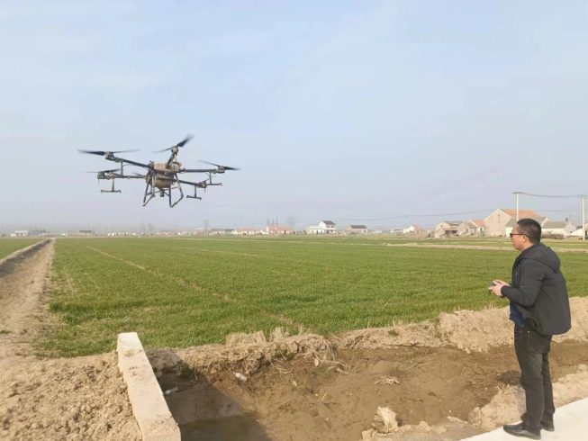 Jiangsu Sheyang: "smart" spring ploughing, UAV adds technology wings to agriculture-msoen