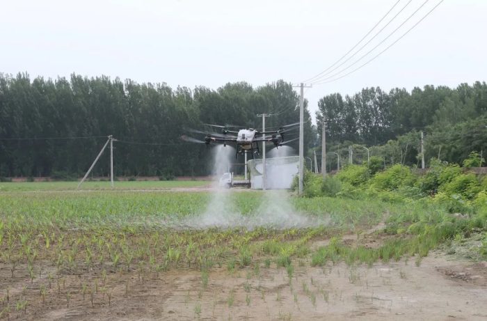 Belgian spraying drone-msoen