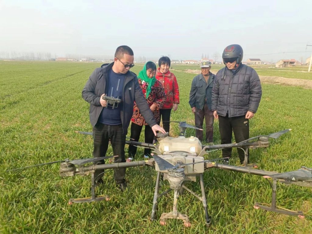 Jiangsu Sheyang: “smart” spring ploughing, UAV adds technology wings to agriculture-msoen
