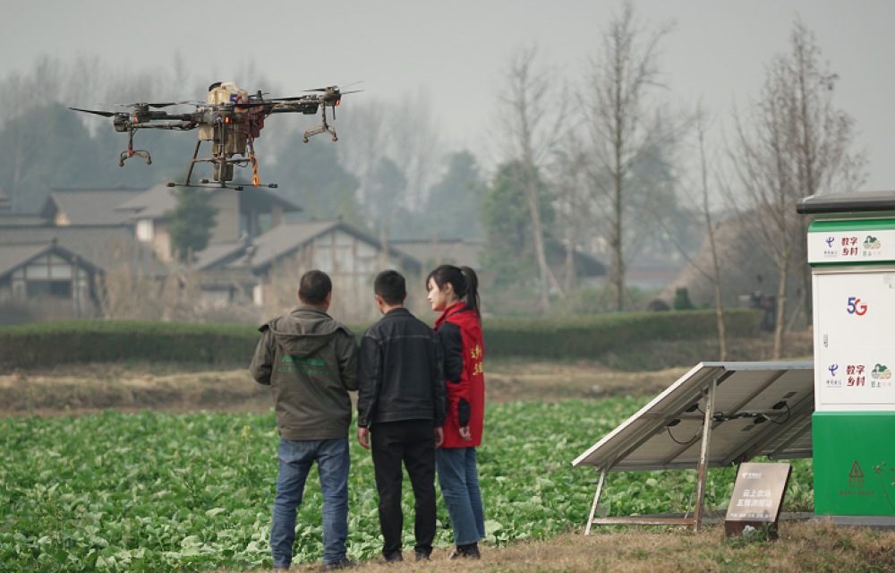 Telecom 5G UAV helps plant protection operation-agriculturalforum-agriculture-msoen