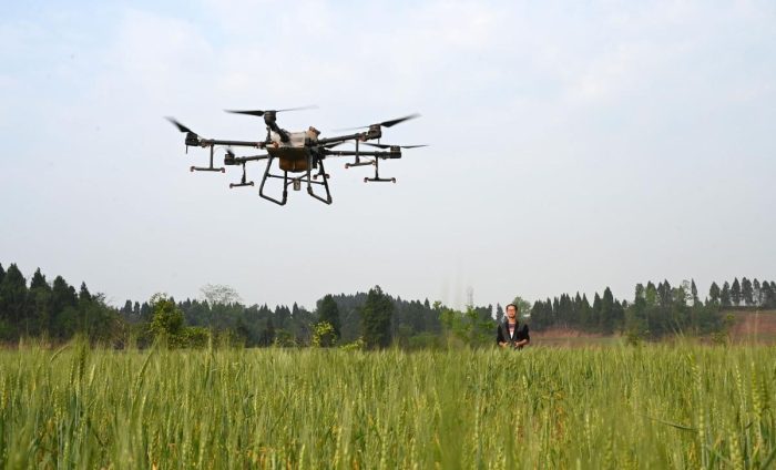 Research progress of agricultural drones to monitor the growth of forage crops-msoen
