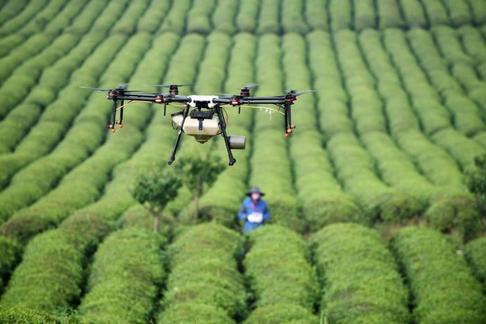 The first use of drone 