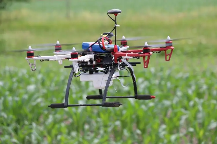 Drones bring “insecticidal rain” to rice-msoen
