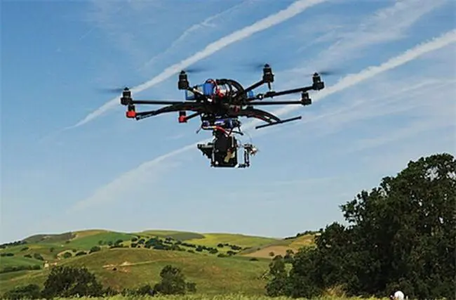 Drone spraying and fertilization to ensure food safety-msoen
