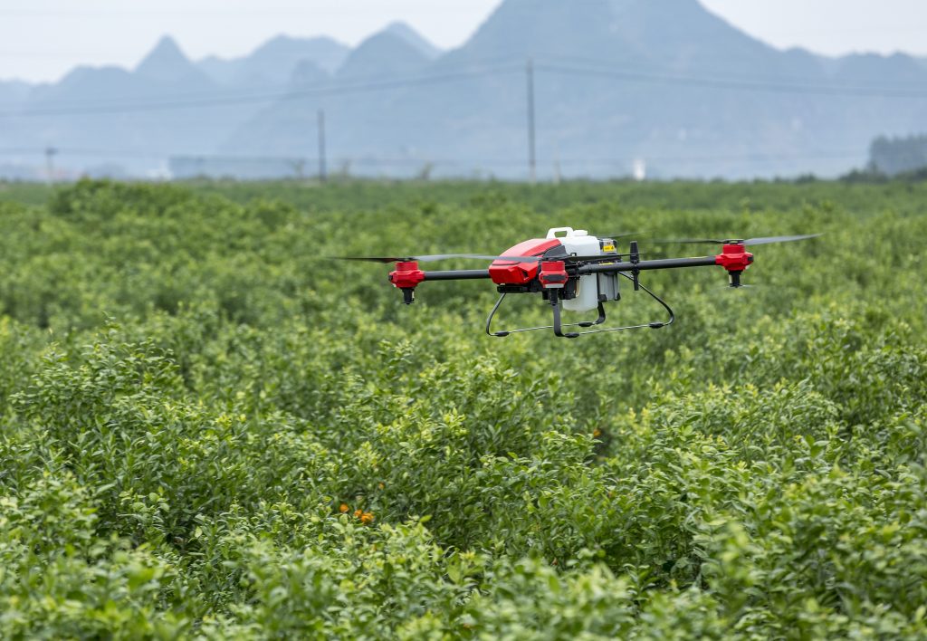 Jingxi: Drone “Flying Defense” Escort Grain Production-msoen
