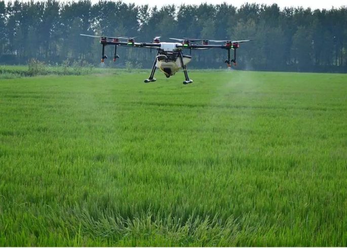 GPS Precision Radar Agricultural Intelligent Water Atomization Plant Protection Fertilizer Pesticide Spraying Drone for Rice Orchard-msoen