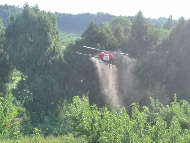 Distribution of Spraying Drones and Agricultural Drones-msoen