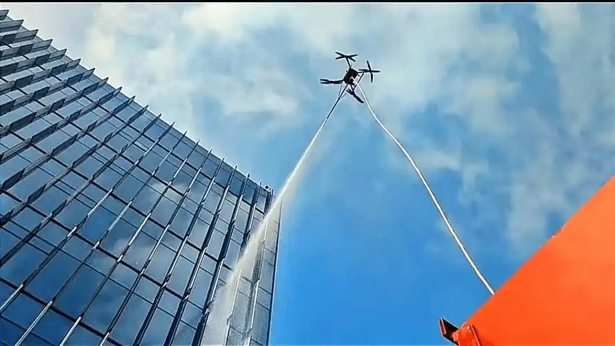 Revolutionizing Urban Skyline Maintenance: The Rise of High-Rise Glass Cleaning Drones-msoen