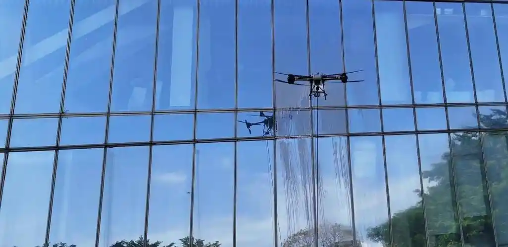 Revolutionizing Sky-High Maintenance: The Rise of Autonomous Glass-Cleaning Drones-msoen
