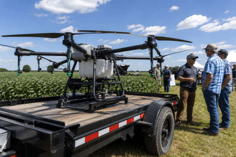 Minnesota Farmfest 2026: What Five Spray-Drone Dealers Told Midwest Growers-msoen